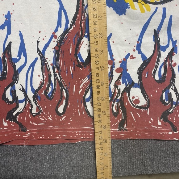 Smoke Rise Blinged Out Skull Shirt 2XL Skull embellishments Y2K Streetwear - Picture 6 of 6